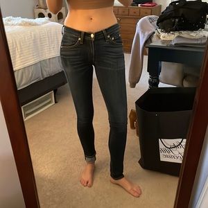 Rag & Bone low-rise skinny stretch jeans